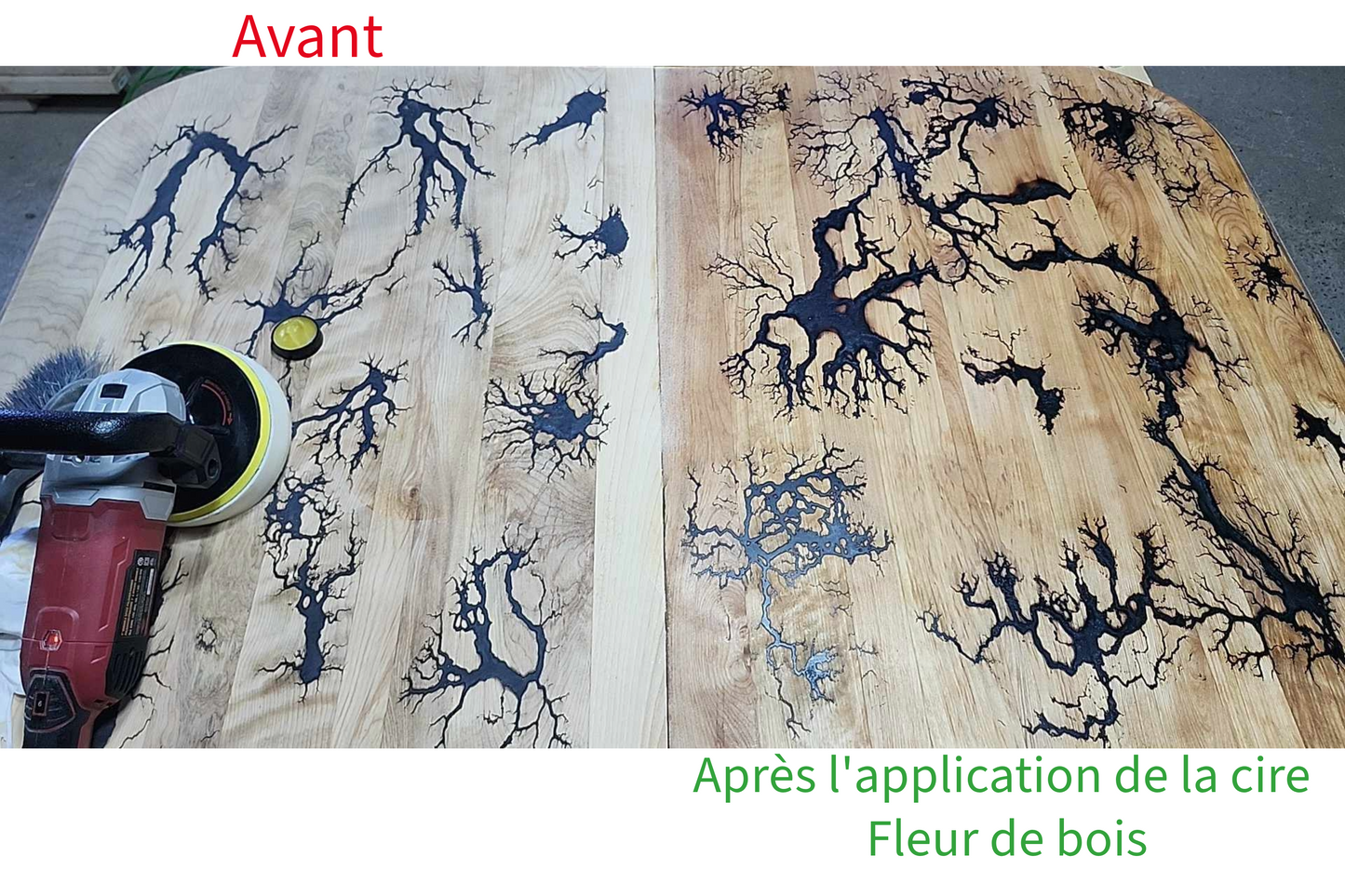 Cire fleur de bois